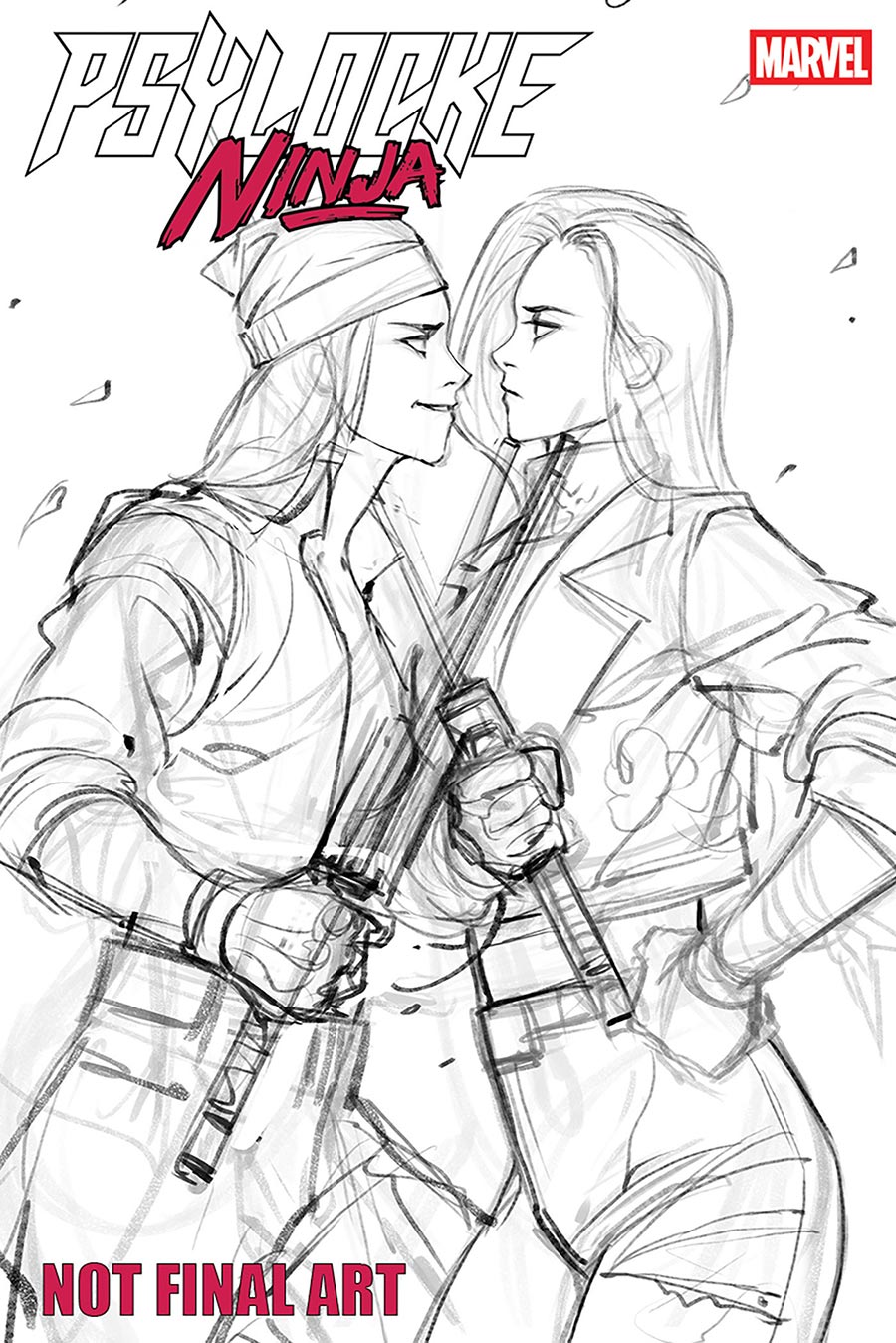 Psylocke Ninja #1 Cover B Variant Inhyuk Lee Versus Elektra Cover