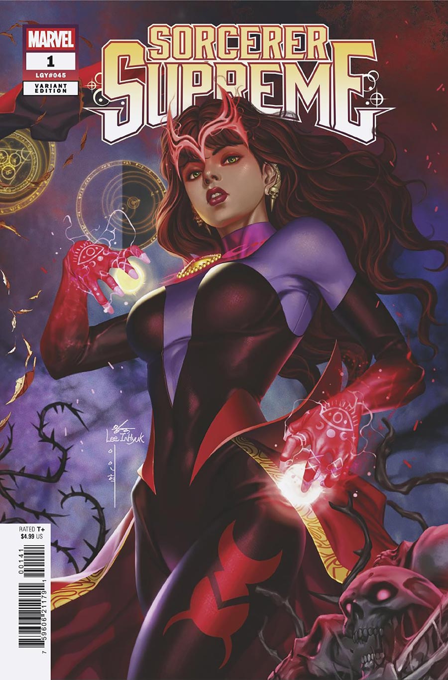 Sorcerer Supreme #1 Cover B Variant Inhyuk Lee 3-Part Connecting Magic C Cover