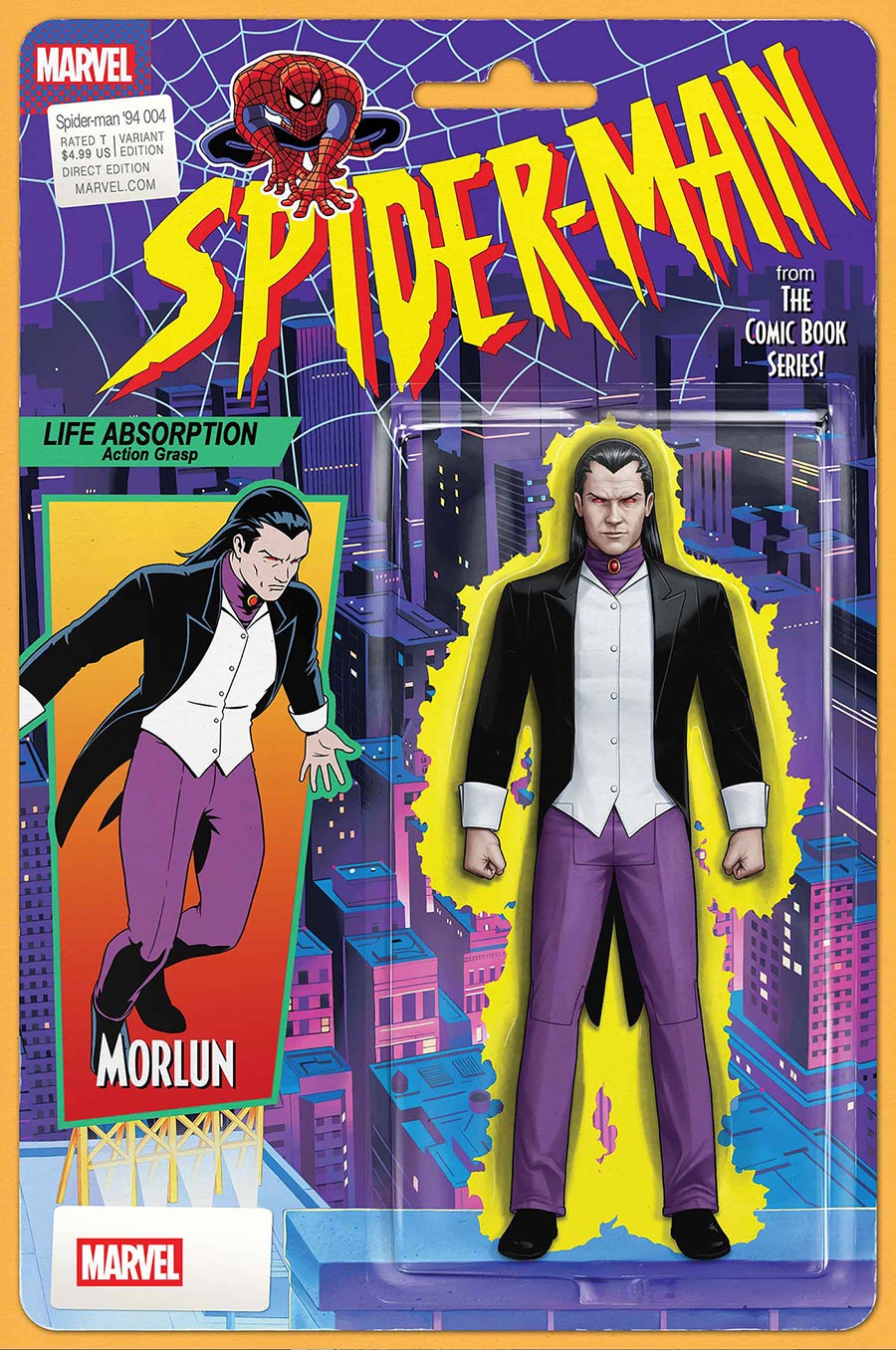 Spider-Man 94 #4 Cover B Variant John Tyler Christopher Action Figure Cover