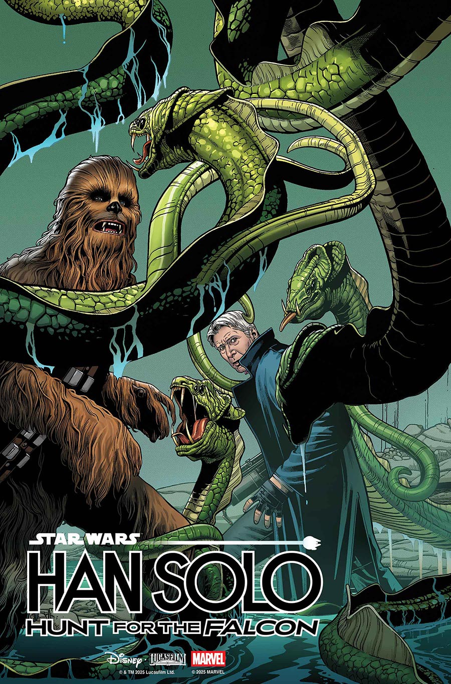 Star Wars Han Solo Hunt For The Falcon #4 Cover A Regular Ramon Rosanas Cover