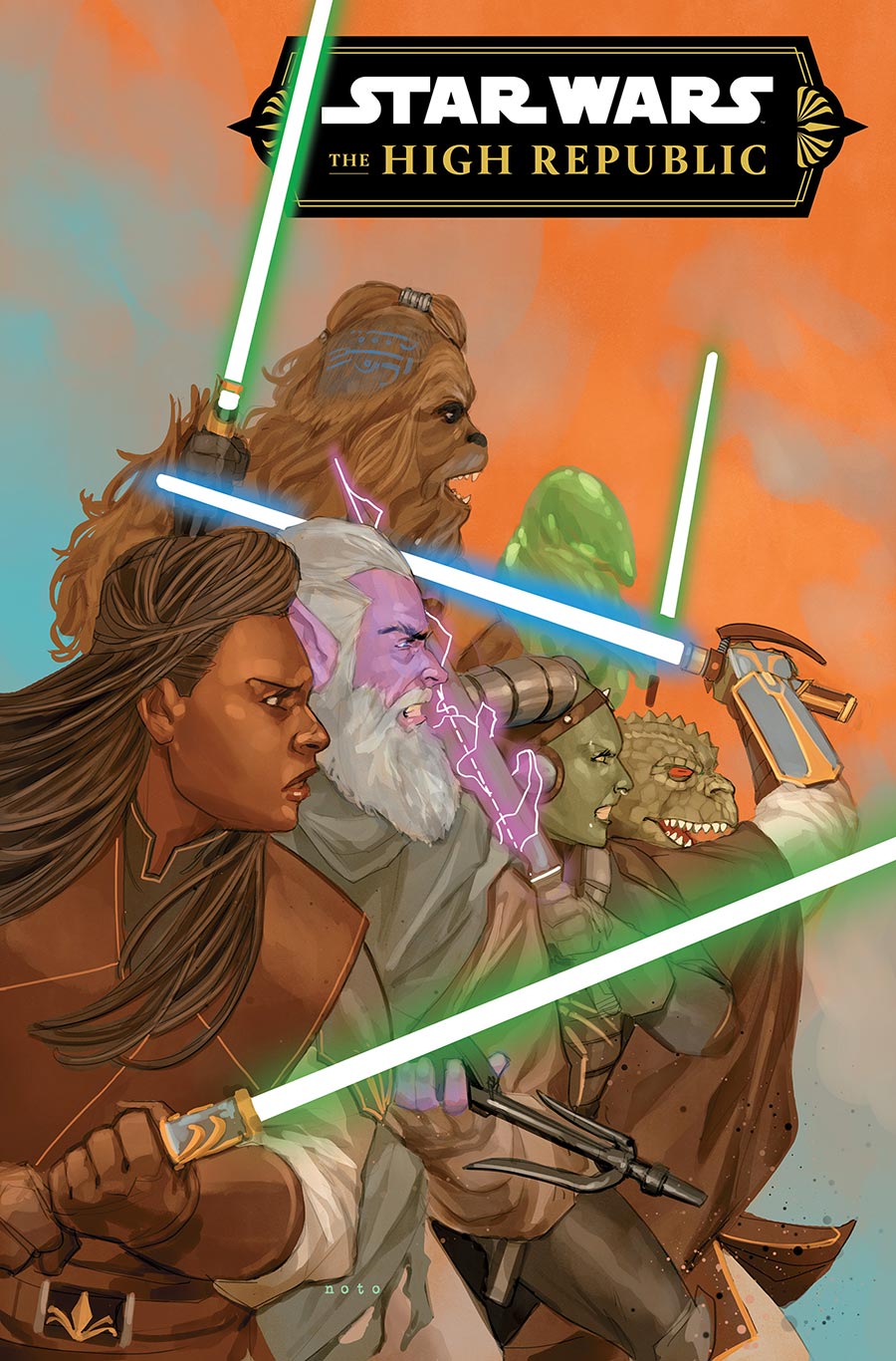 Star Wars The High Republic Phase III Trials Of The Jedi Omnibus HC Book Market Phil Noto Cover