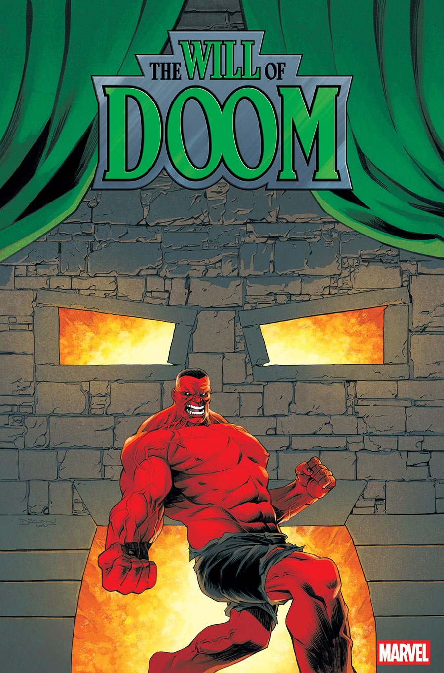 The Will Of Doom #1 (One Shot) Cover H Incentive Declan Shalvey Variant Cover