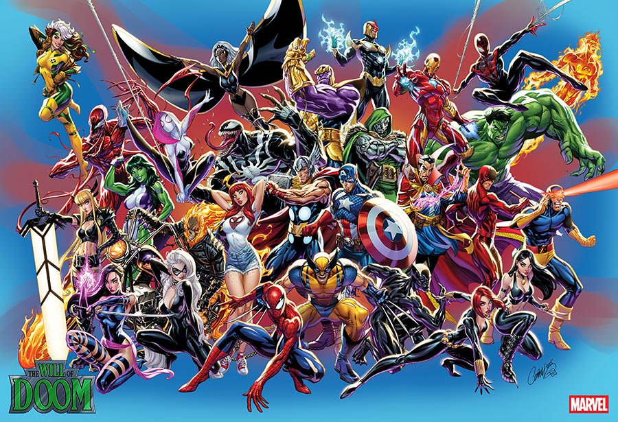 The Will Of Doom #1 (One Shot) Cover C Variant J Scott Campbell Wraparound Cover