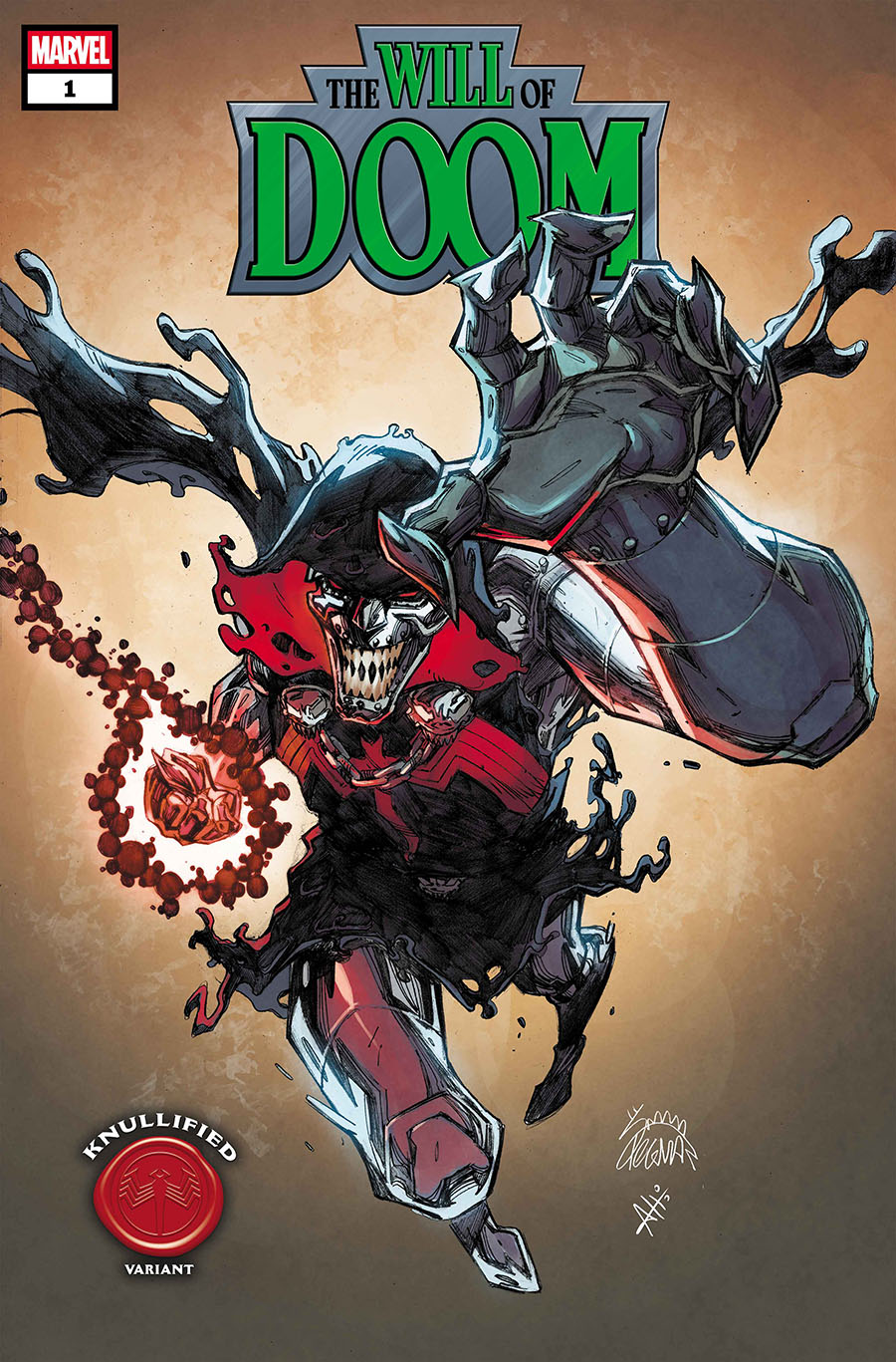 The Will Of Doom #1 (One Shot) Cover B Variant Ryan Stegman Knullified Cover