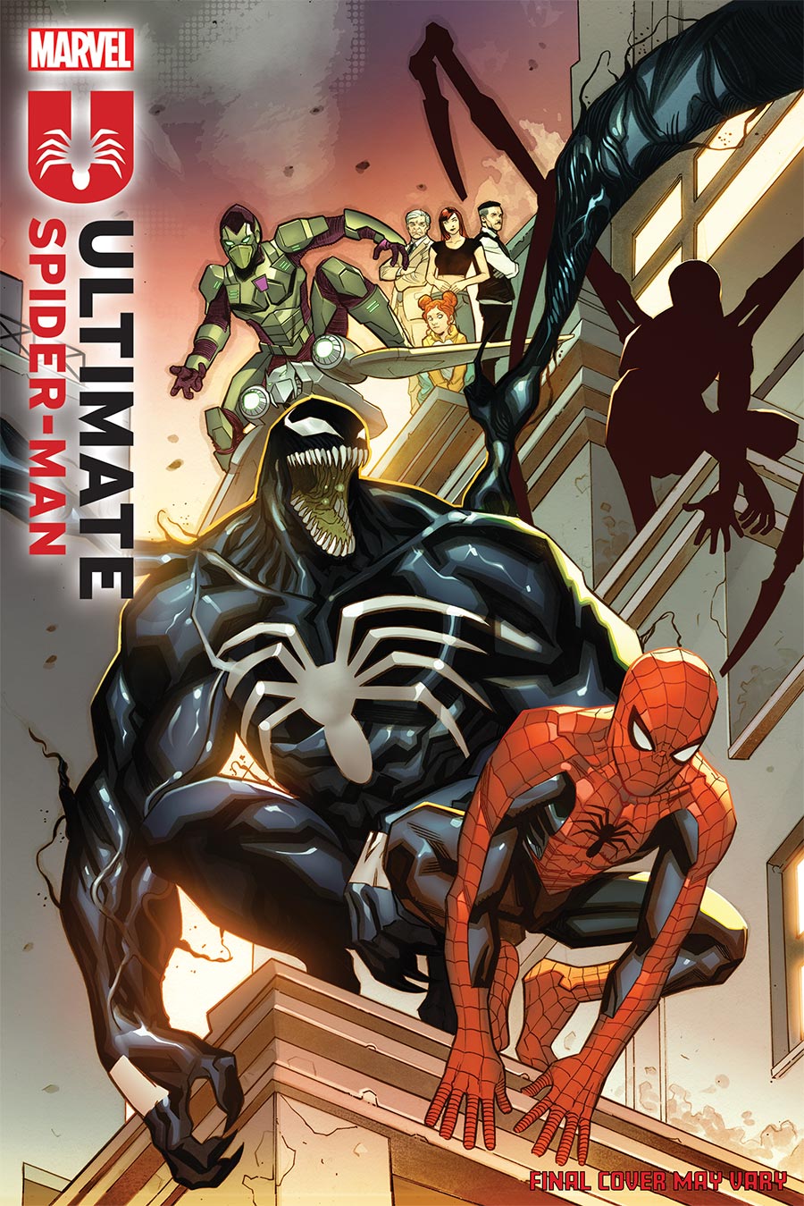 Ultimate Spider-Man Vol 2 #24 Cover C Variant David Messina Heroes Cover