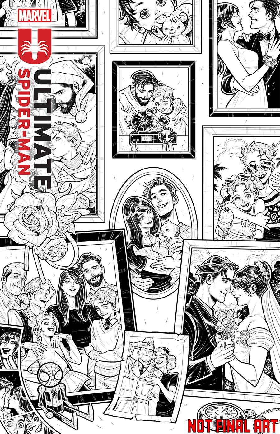 Ultimate Spider-Man Vol 2 #24 Cover E Variant Elizabeth Torque Cover