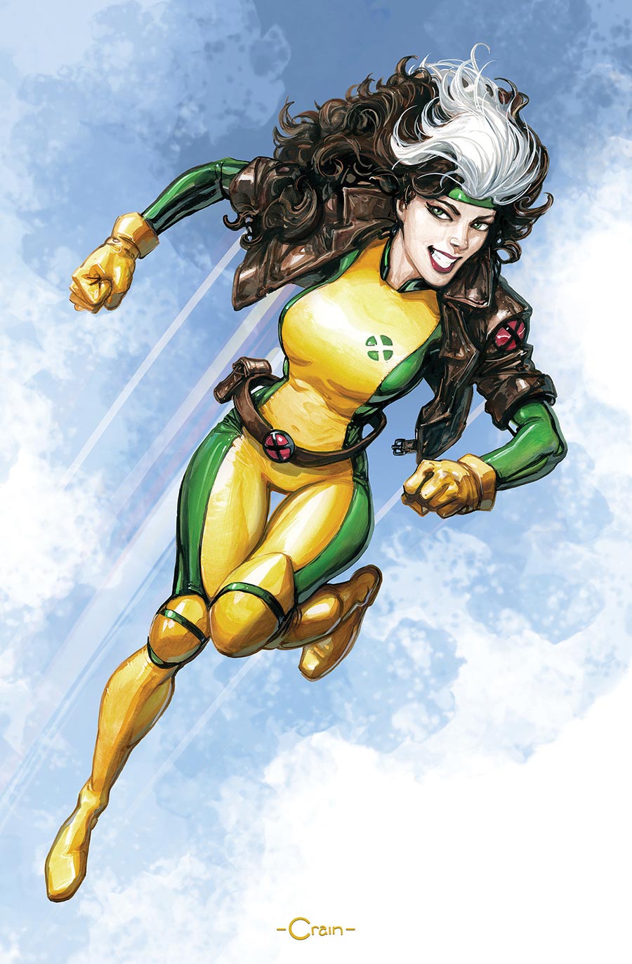 Uncanny X-Men Vol 6 #22 Cover G Incentive Clayton Crain Virgin Cover (Shadows Of Tomorrow Tie-In)