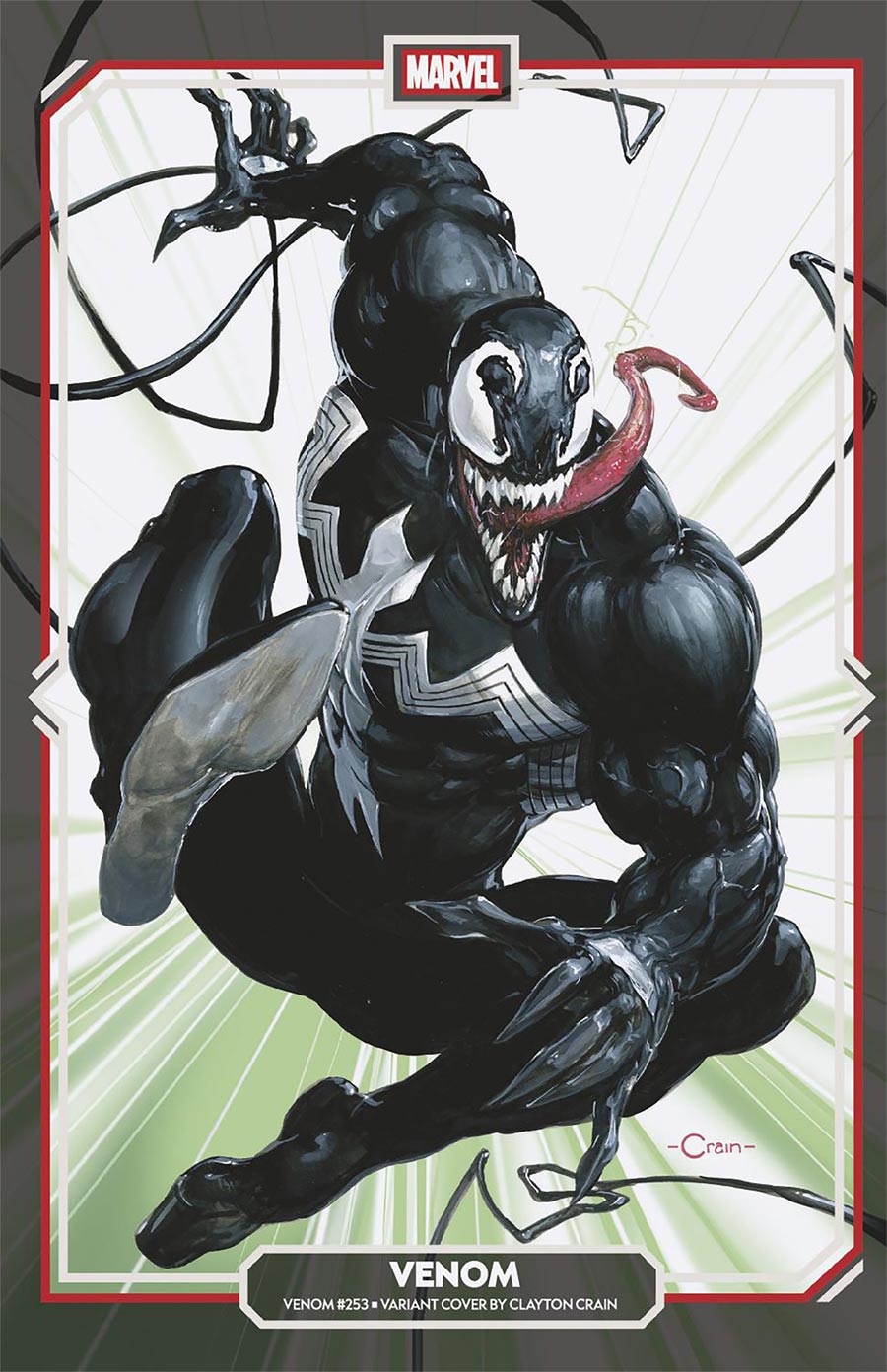 Venom Vol 5 #253 Cover C Variant Clayton Crain Cover