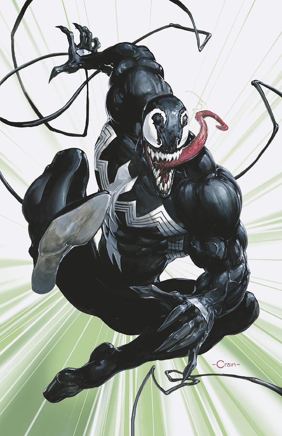 Venom Vol 5 #253 Cover F Incentive Clayton Crain Virgin Cover
