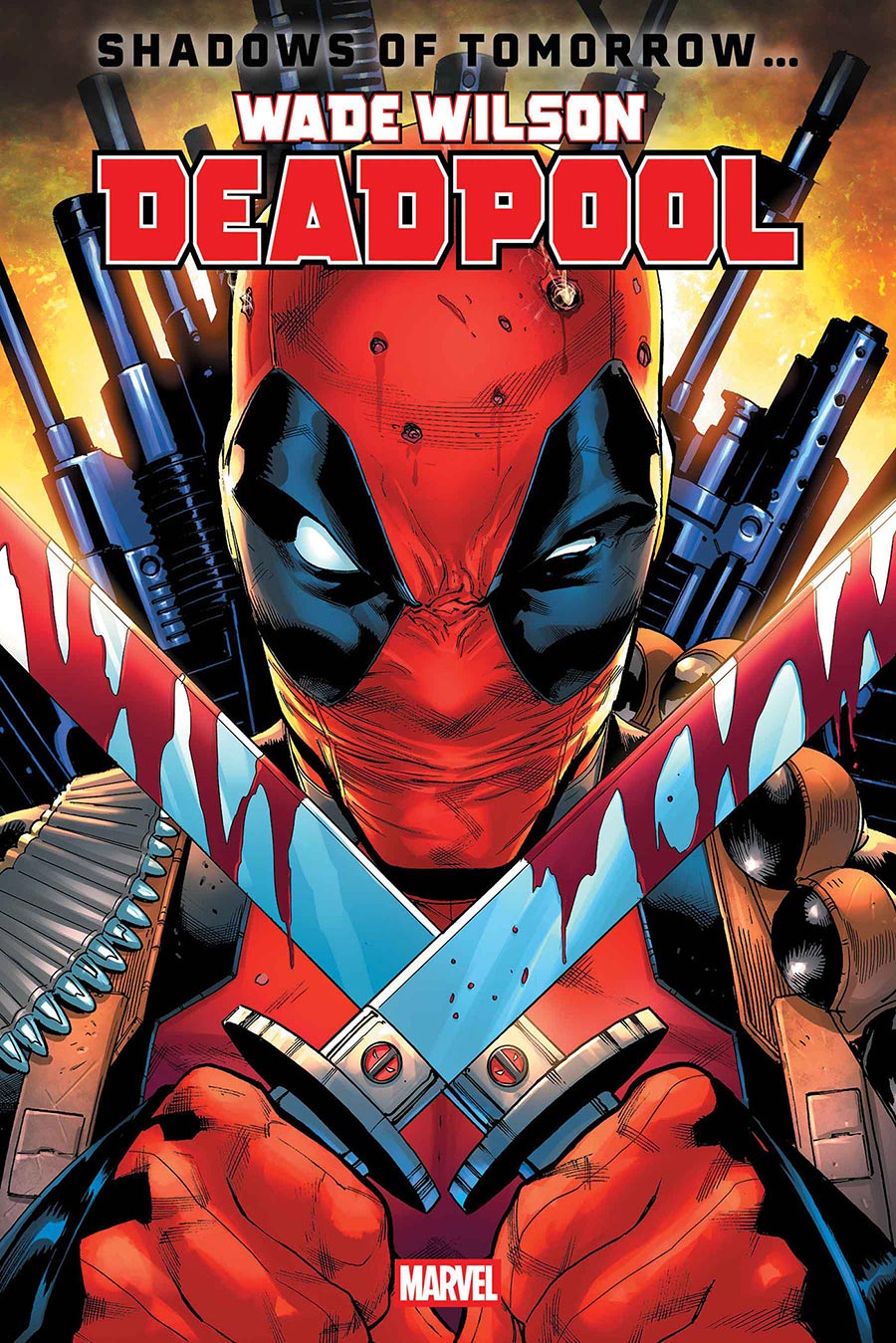 Wade Wilson Deadpool #1 Cover A Regular Geoff Shaw Cover (Shadows Of Tomorrow Tie-In)