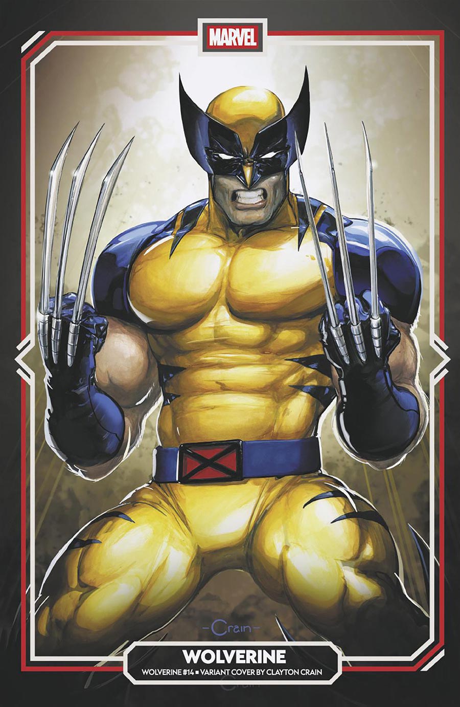 Wolverine Vol 8 #14 Cover D Variant Clayton Crain Cover (Shadows Of Tomorrow Tie-In)