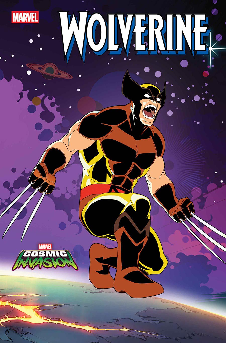 Wolverine Vol 8 #14 Cover C Variant TBA Marvel Cosmic Invasion Cover (Shadows Of Tomorrow Tie-In)