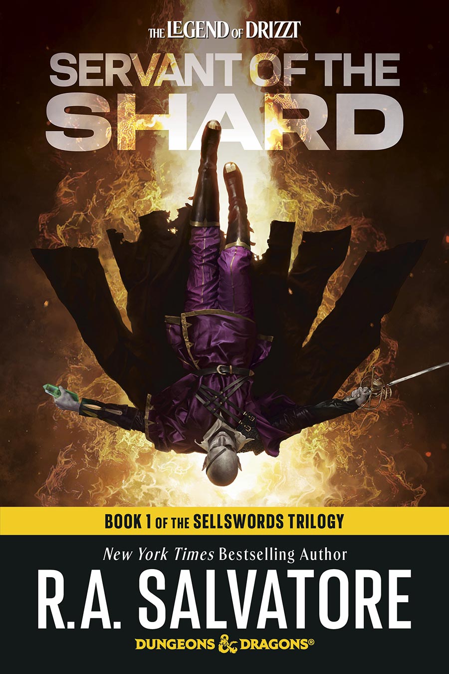 Legend Of Drizzt Servant Of The Shard Dungeons & Dragons Book 1 Of The Sellswords Trilogy Novel TP