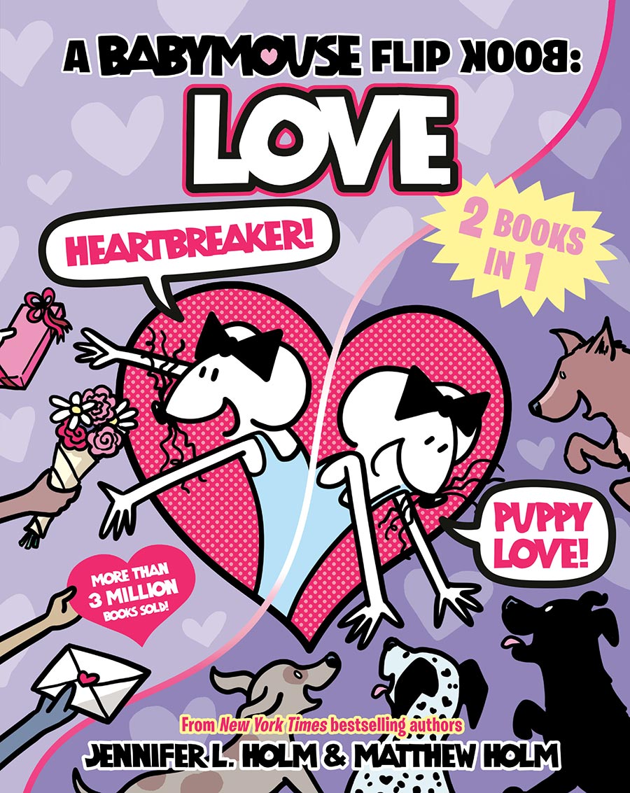 A Babymouse Flip Book Love Heartbreaker & Puppy Love TP
