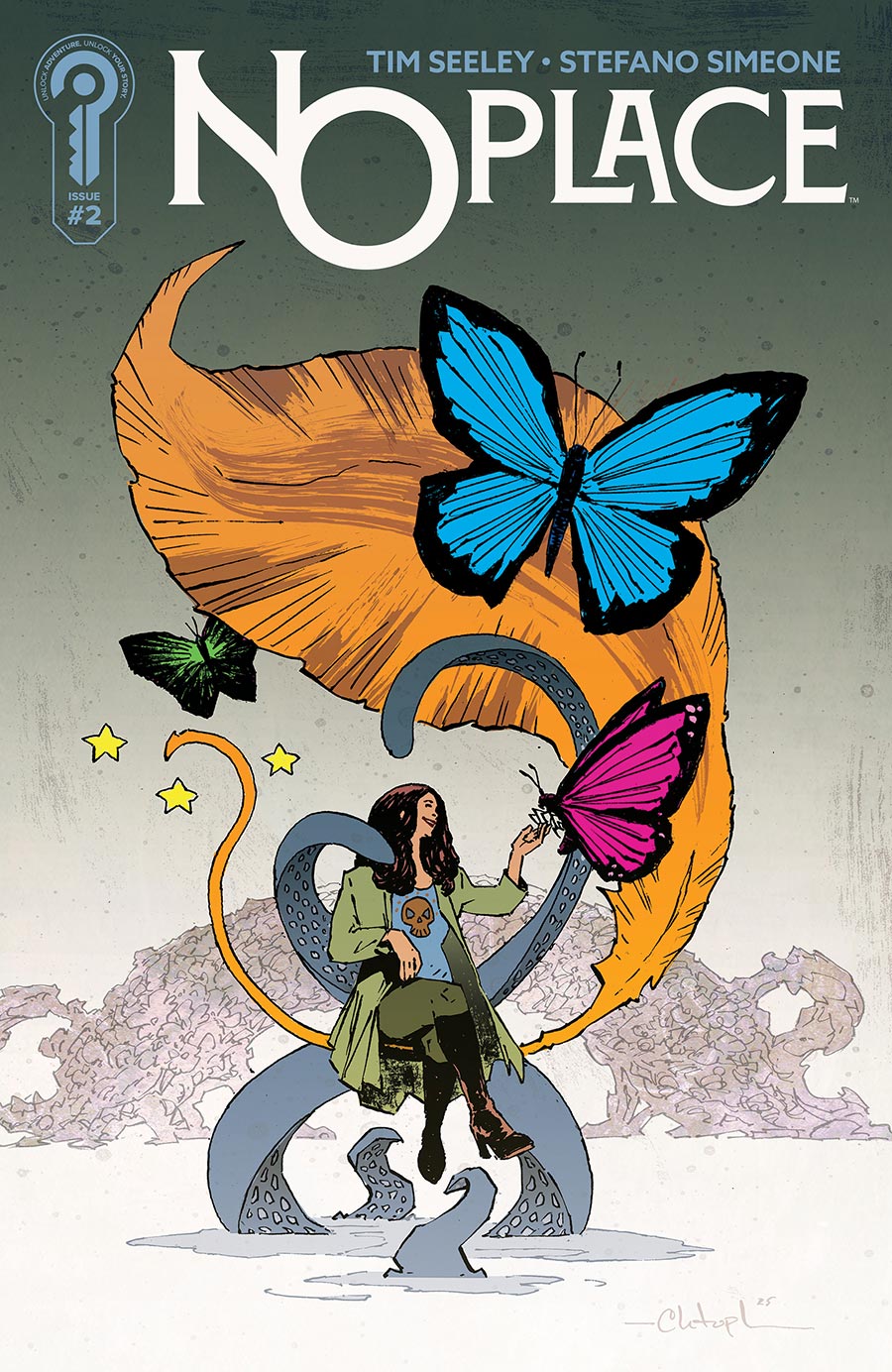 No Place #2 Cover B Variant Chris Mitten Cover