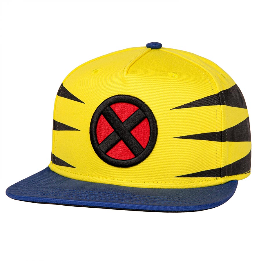 X-Men 97 X-Men Wolverine Yellow Adjustable Snapback Hat