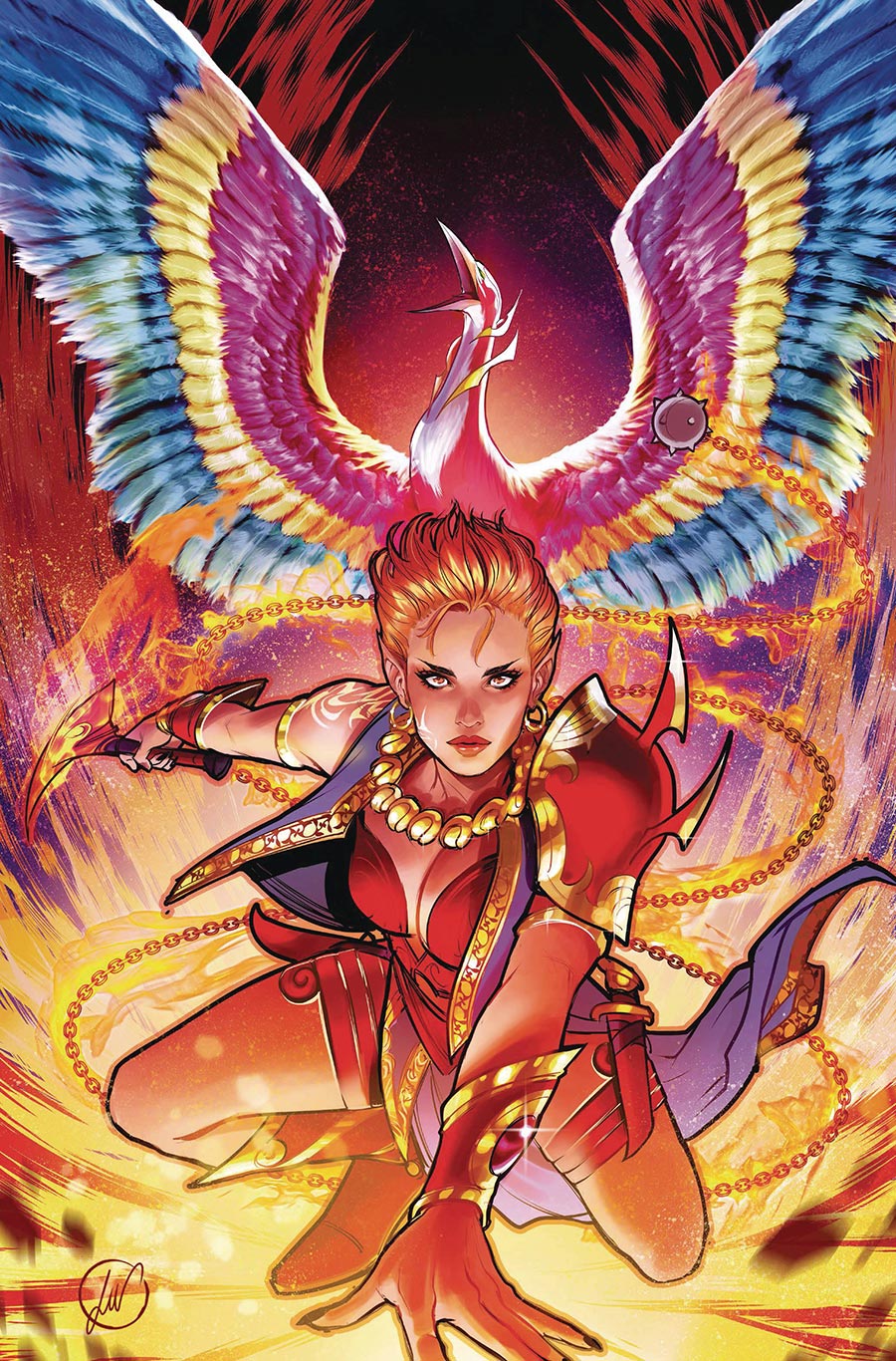 Djinn Hunter #1 Cover D Variant Lucas Meyer Foil Virgin Cover
