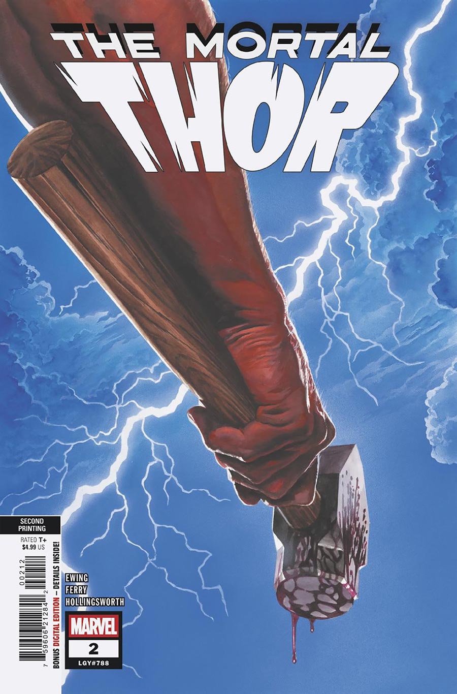Thor Vol 7 #2 Cover I 2nd Ptg Alex Ross Variant Cover