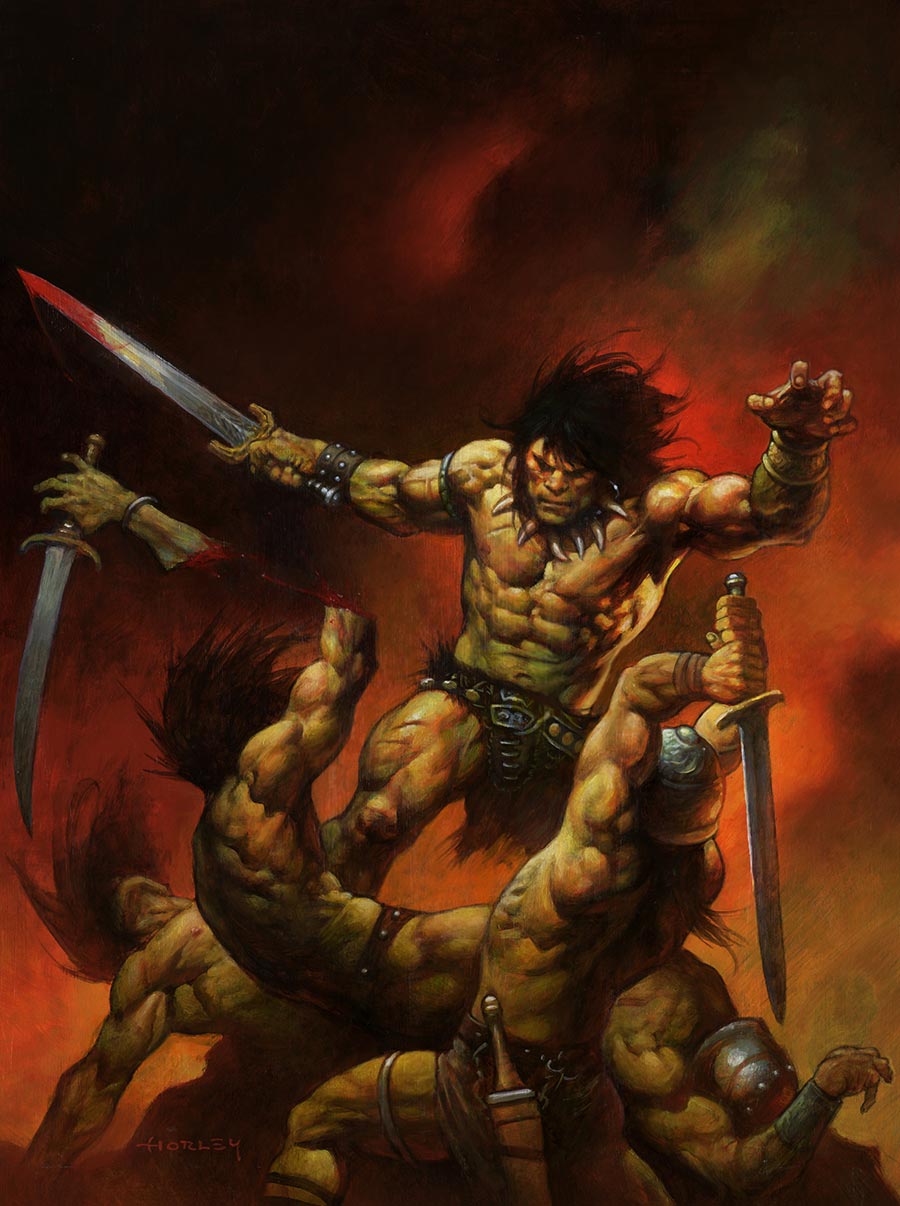 Savage Sword Of Conan Vol 2 #11 Cover D Variant Alex Horley Virgin Cover