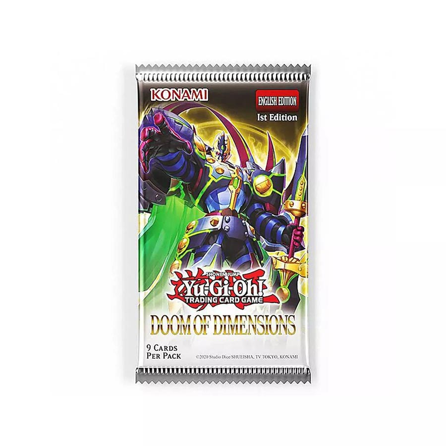 Yu-Gi-Oh Doom Of Dimensions Booster Pack