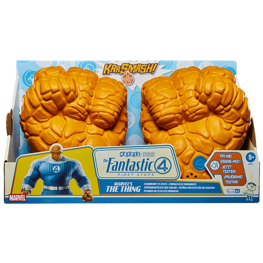Marvel Fantastic Four First Steps The Thing Clobberin FX Fists