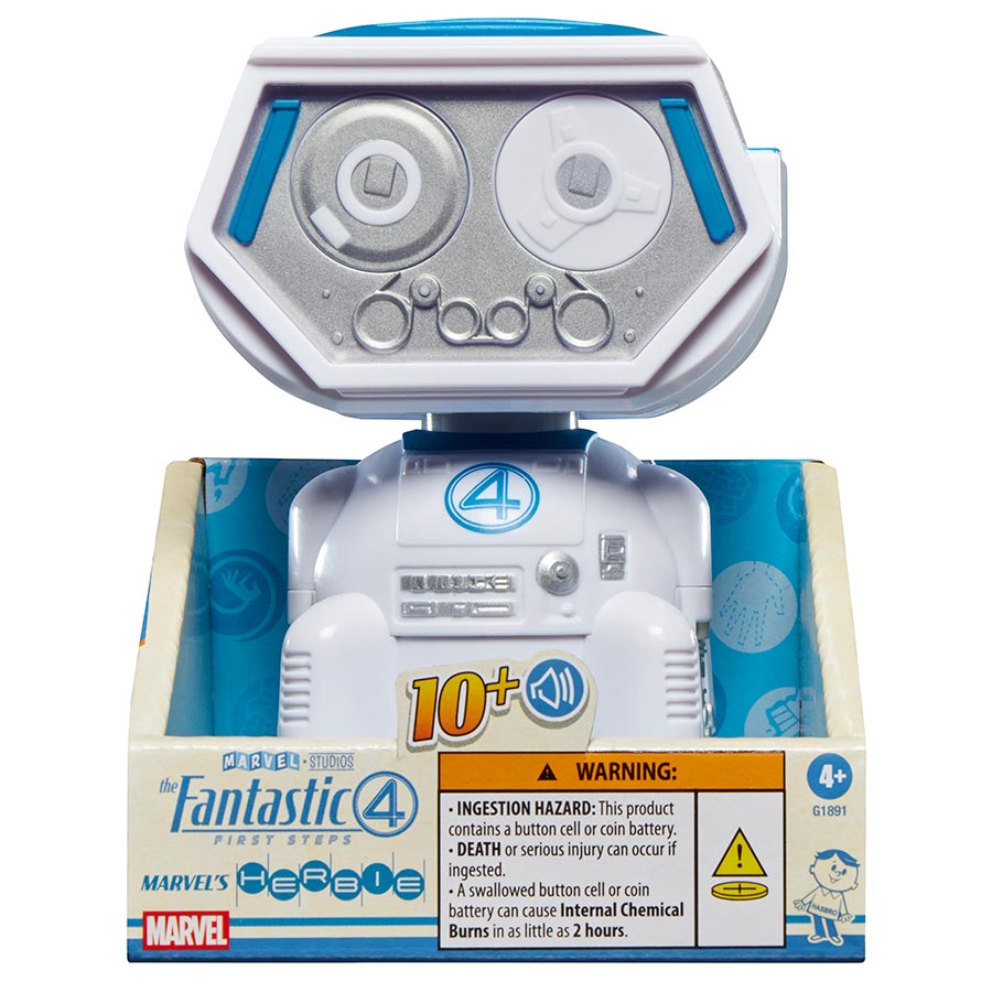 Marvel Fantastic Four First Steps H.E.R.B.I.E. 4-Inch Action Figure