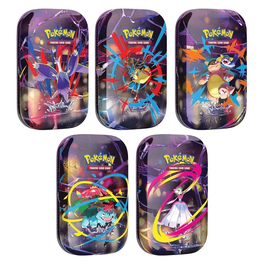 Pokemon Mega Heroes Mini Tin (Filled Randomly)