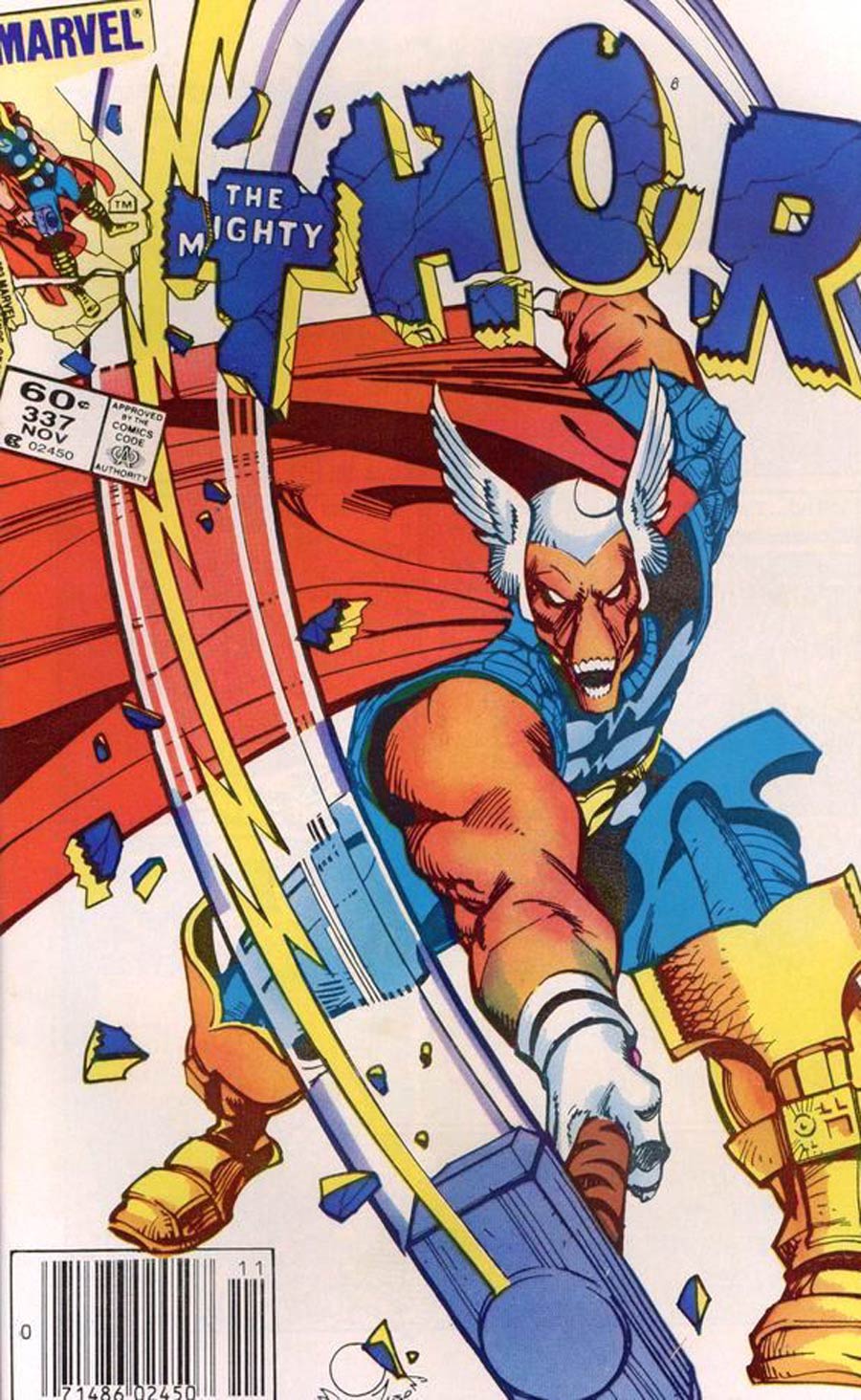 Thor Vol 1 #337 Cover E Newsstand Edition