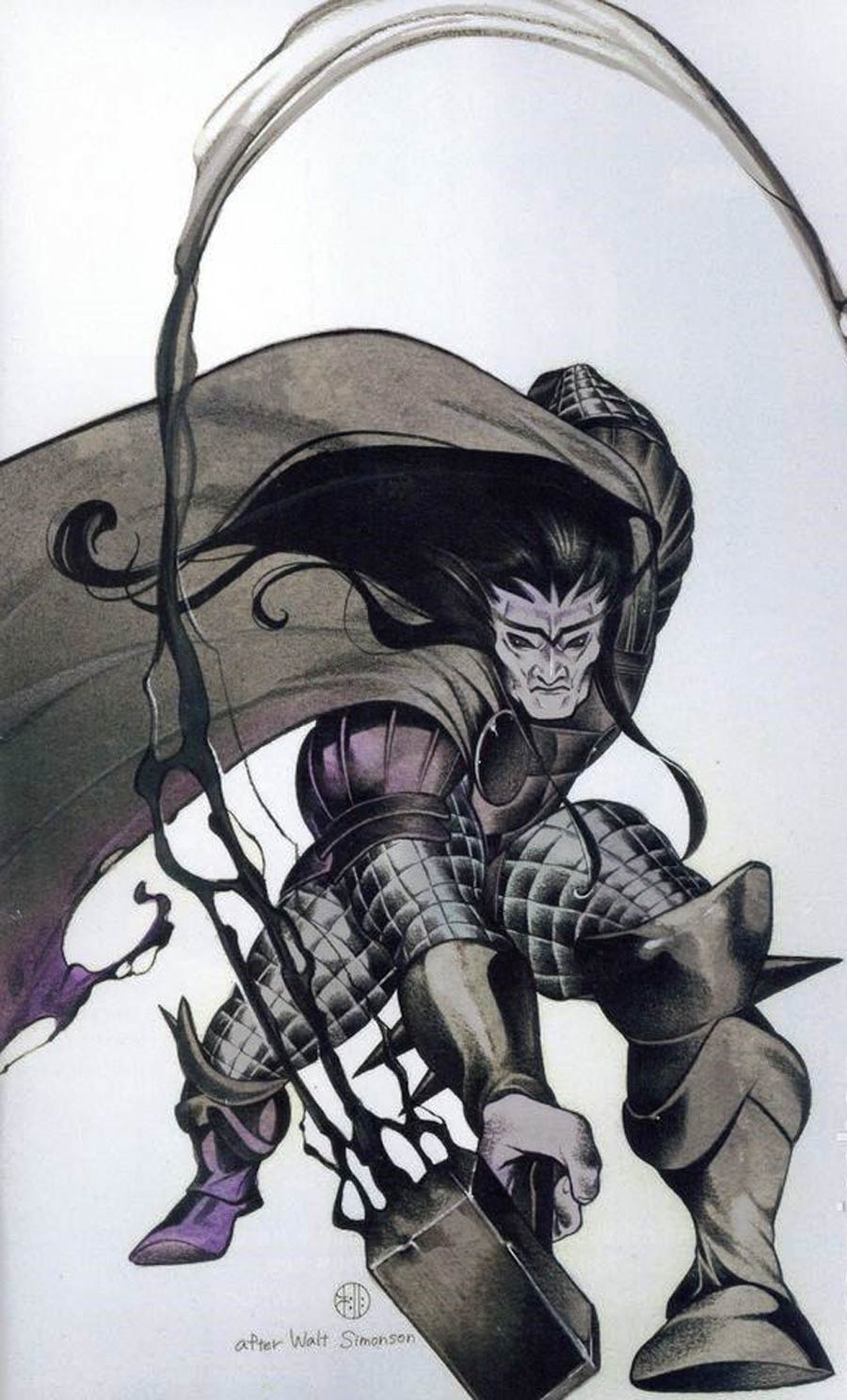 Thor Vol 6 #6 Cover K Frankies Comics and Golden Apple Comics Exclusive Virgin Variant Cover 