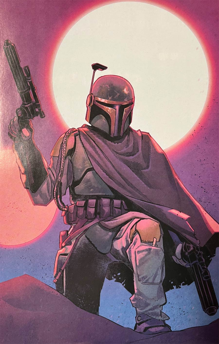 Star Wars War of the Bounty Hunters Alpha #1 Cover O Scorpion Comics Exclusive Virgin Variant Cover