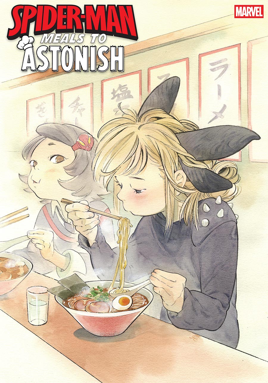 Spider-Man Meals To Astonish #1 (One Shot) Cover B Variant Peach Momoko Cover