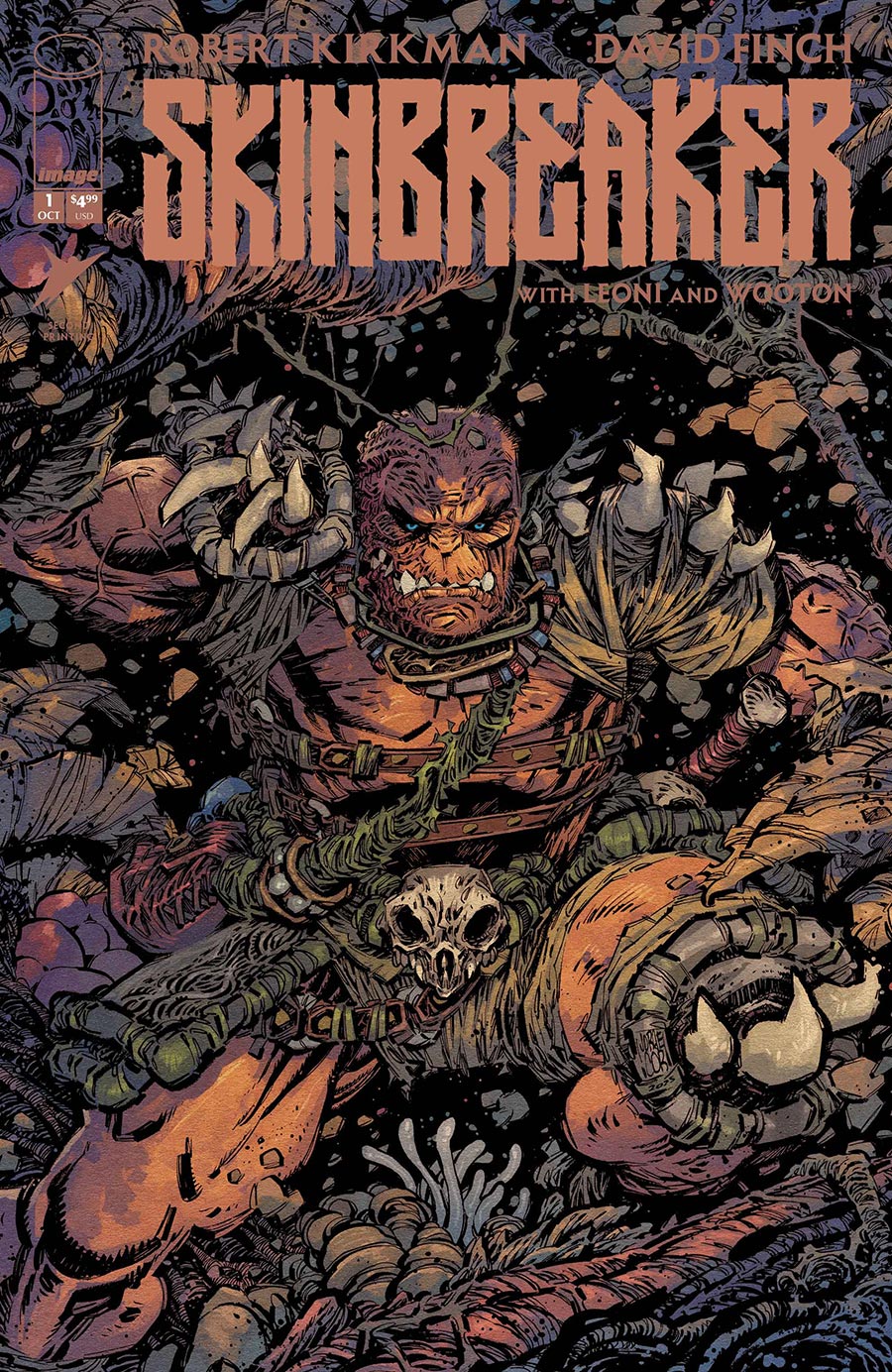 Skinbreaker #1 Cover M 2nd Ptg B Jorge Corona Variant Cover