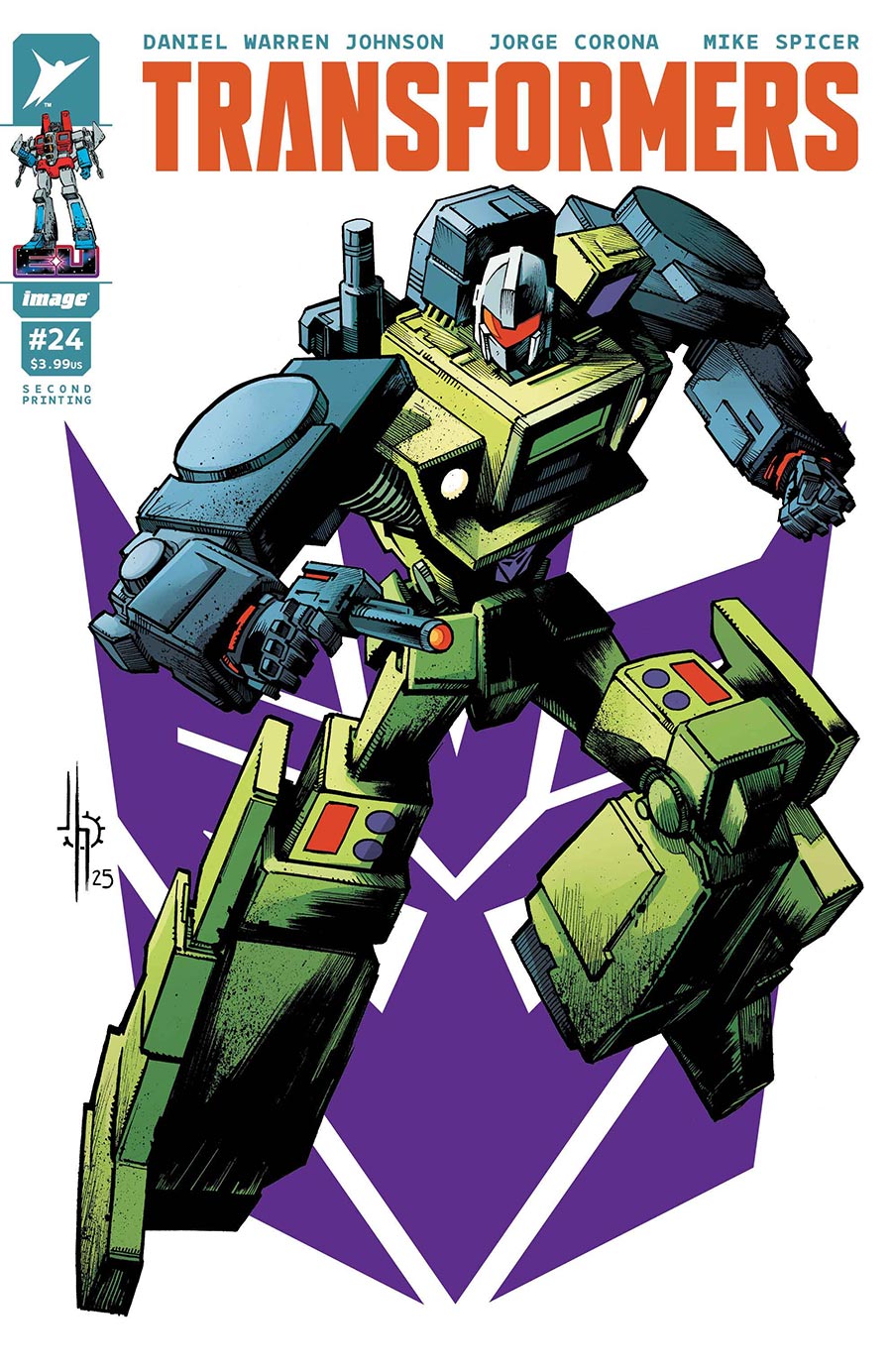 Transformers Vol 5 #24 Cover G 2nd Ptg A Jason Howard Decepticon Variant Cover
