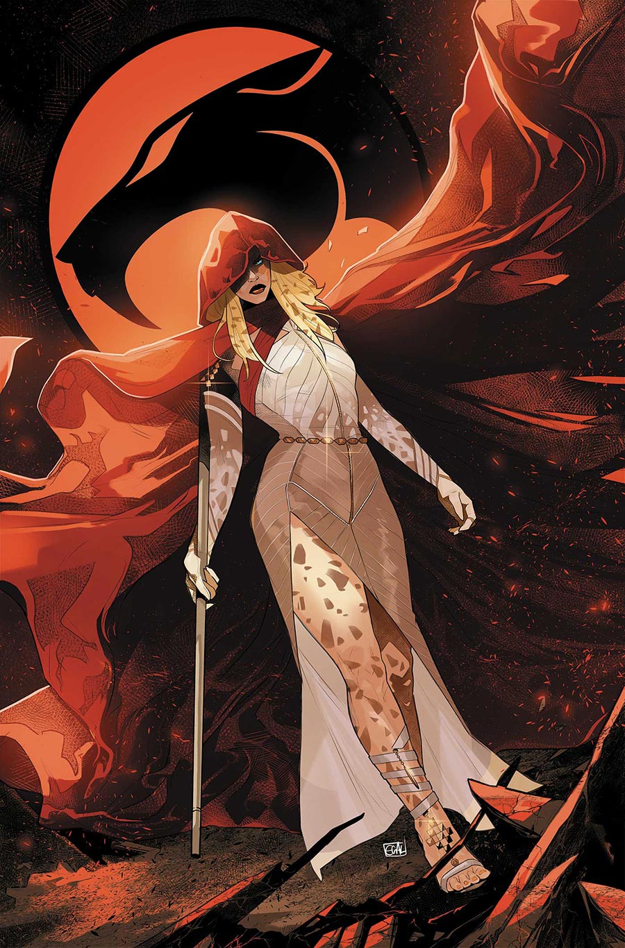 Thundercats Cheetara Worldbreaker #1 (One Shot) Cover S Incentive Edwin Galmon Foil Virgin Cover