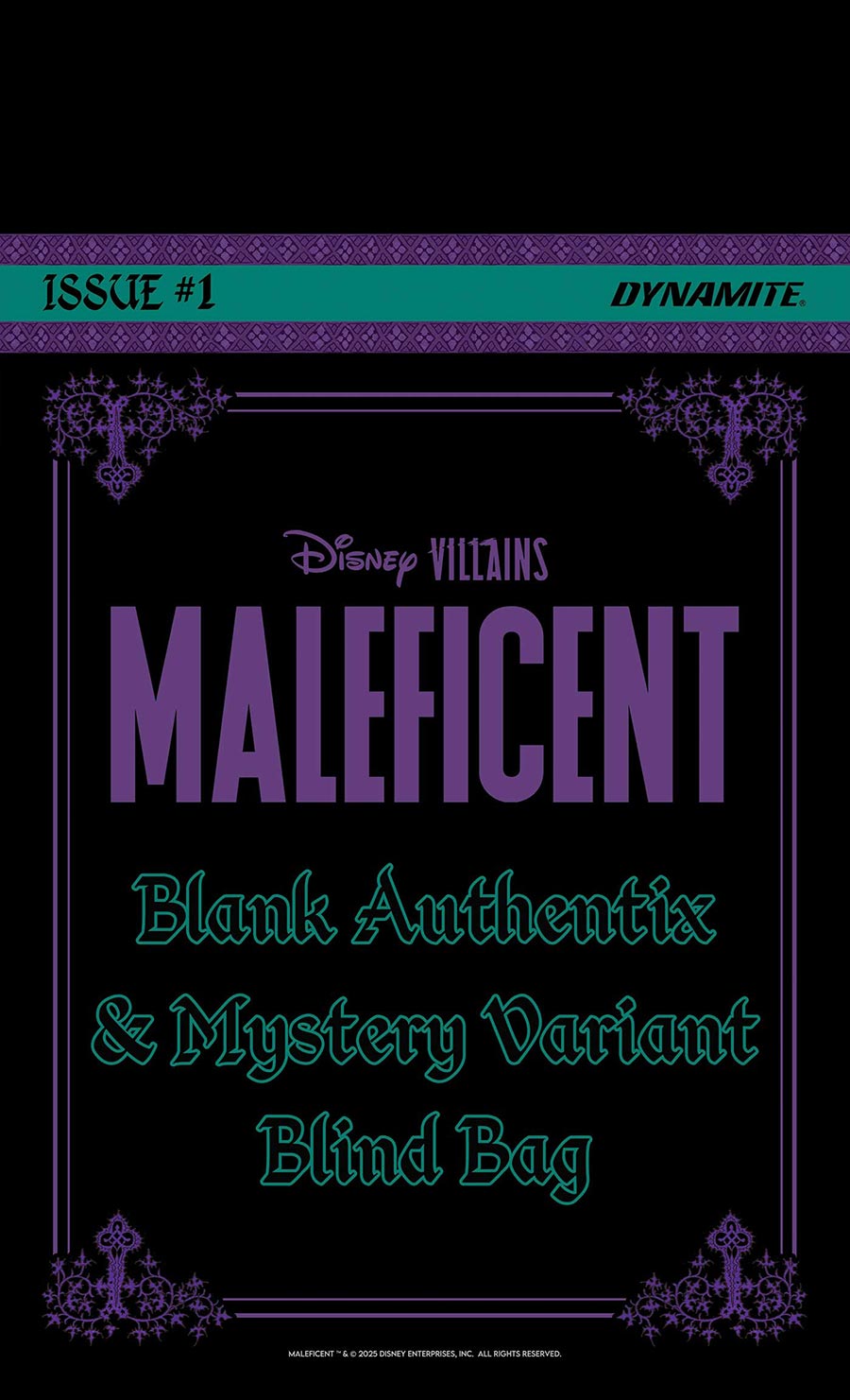 Disney Villains Maleficent Vol 2 #1 Cover K Variant Mystery Blind Bag Cover With Polybag (Filled Randomly)