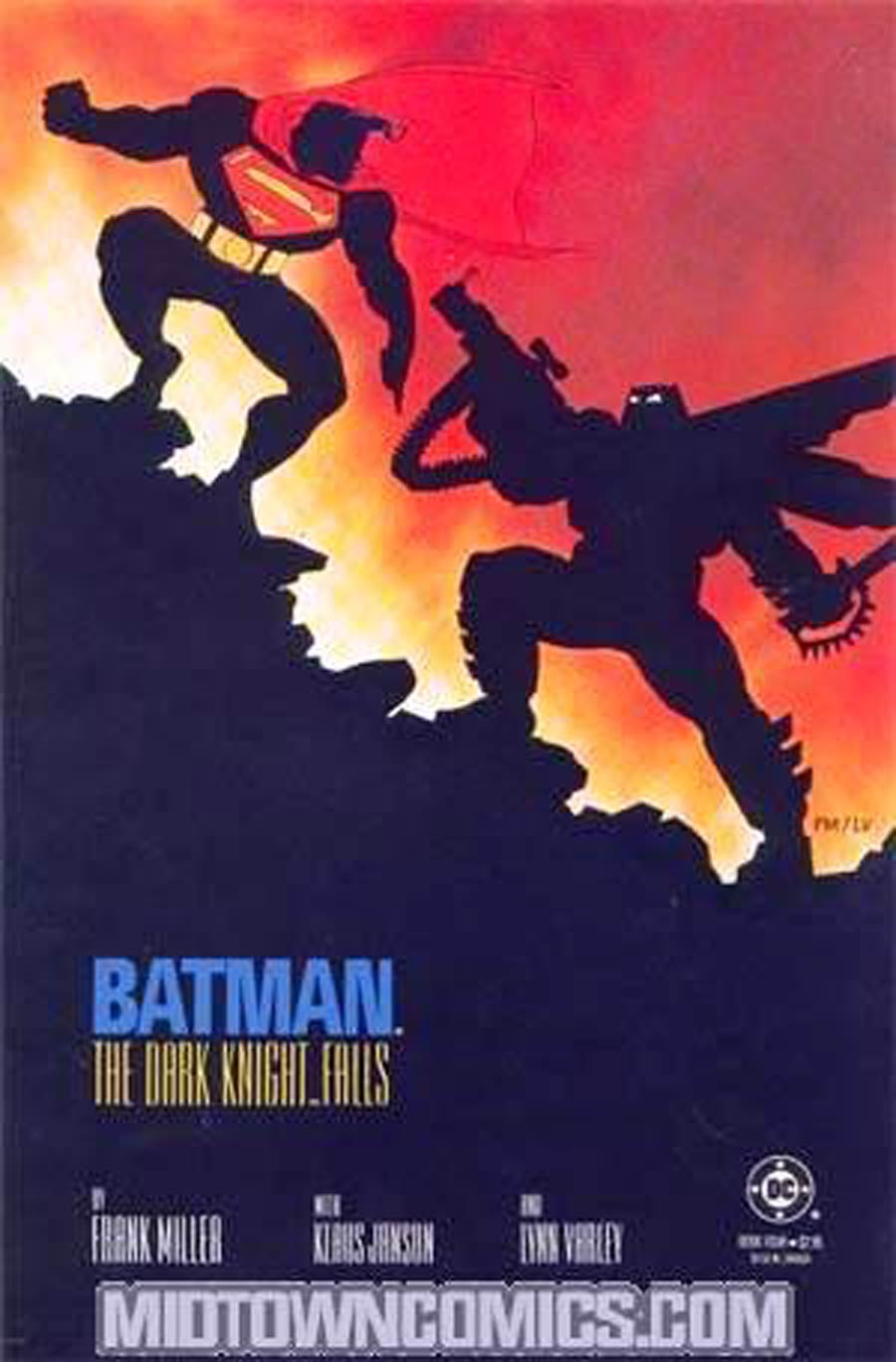 Batman The Dark Knight Returns #4 Cover E Signed by Klaus Janson (W/o CoA)