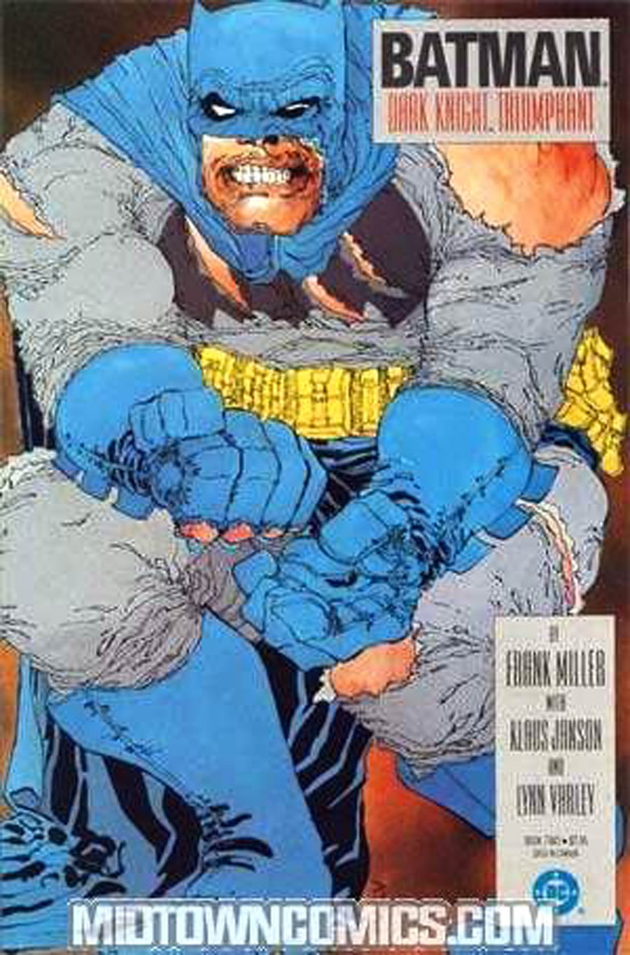 Batman The Dark Knight Returns #2 Cover G Signed by Klaus Janson (w/o CoA)