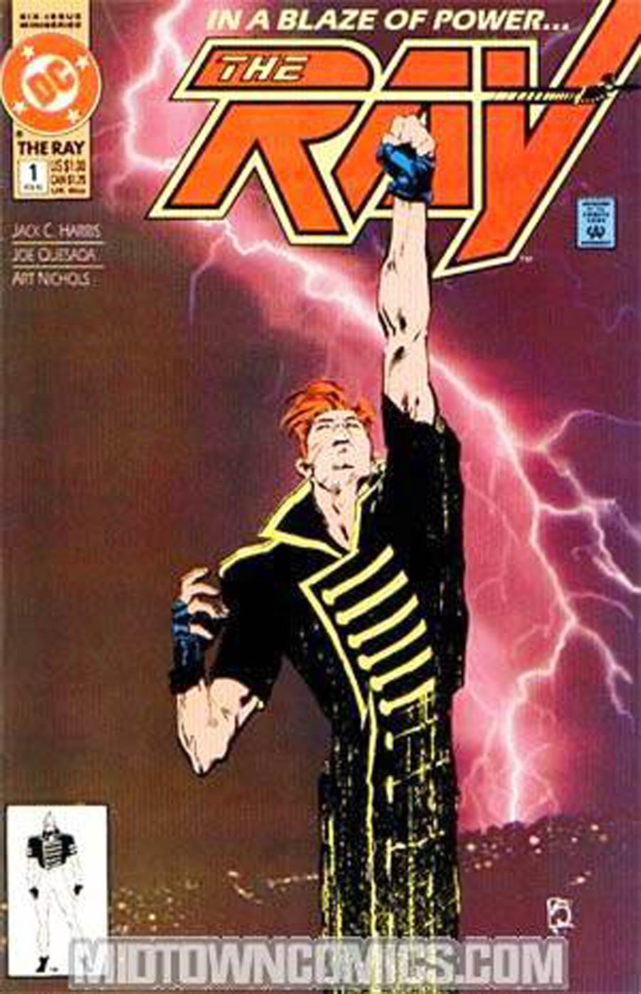 Ray #1 Cover C Signed by Jack C Harris & Joe Quesada (W/o CoA)