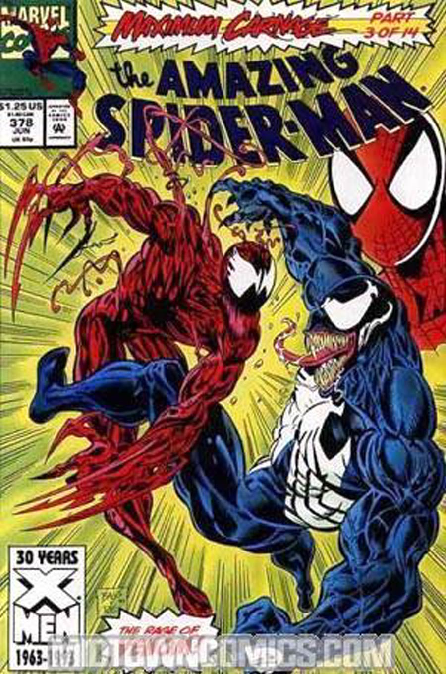 Amazing Spider-Man #378 Cover C Signed by Stan Lee (W/o CoA)