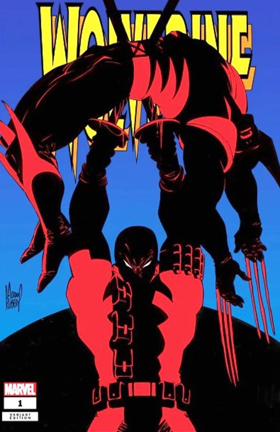 Deadpool & Wolverine WWIII #1 Cover L Signed by Adam Kubert (W/o CoA)