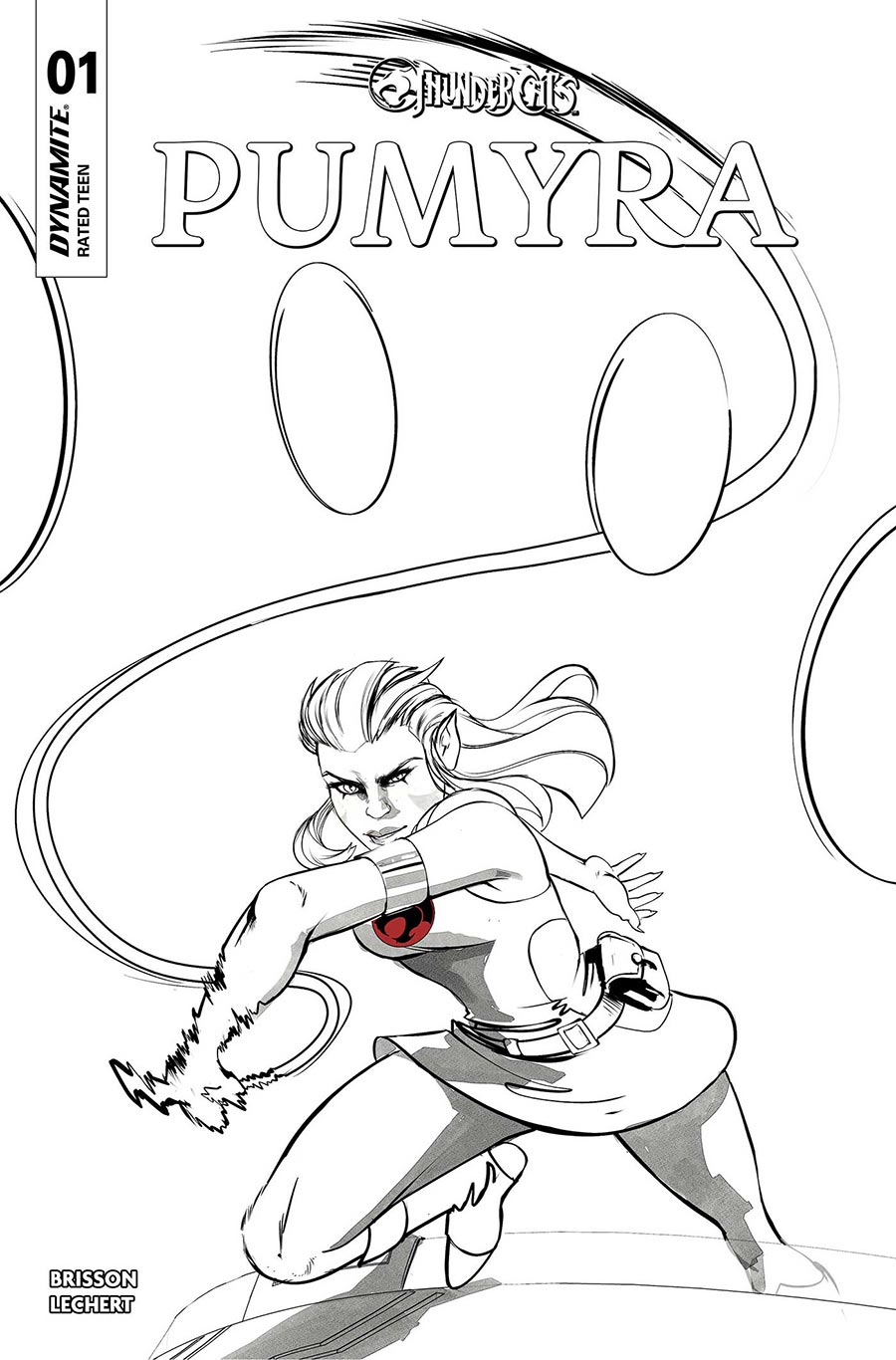 Thundercats Pumyra #1 (One Shot) Cover K Incentive Sebastian Piriz Line Art Cover