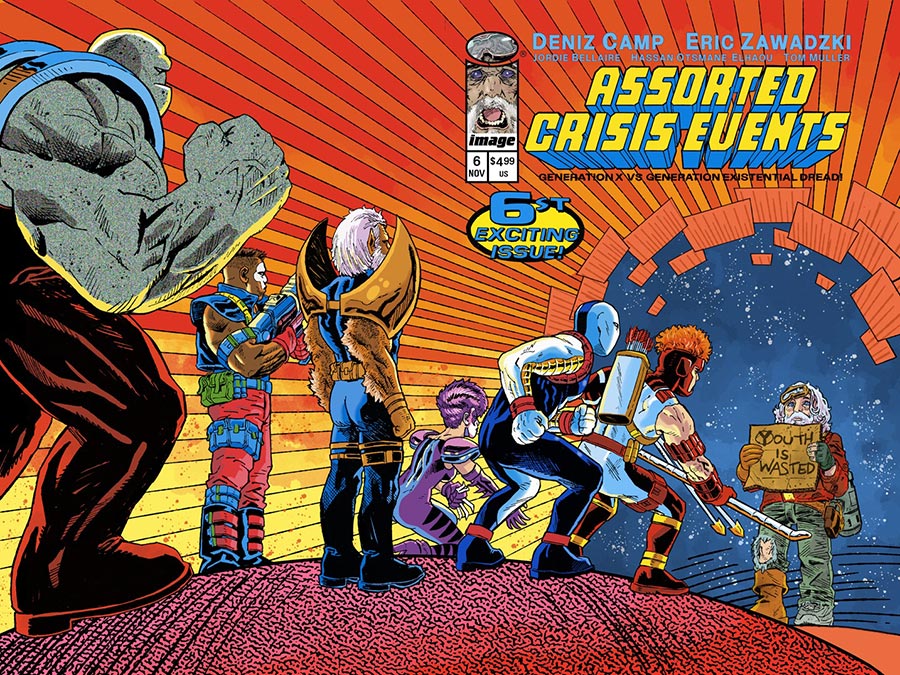Assorted Crisis Events #6 Cover C Variant Eric Zawadzki Youngblood Team Up Wraparound Cover