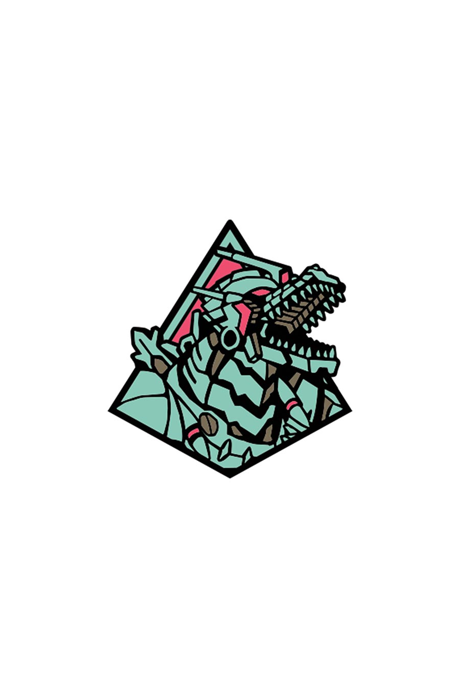 Starship Godzilla #2 Incentive Pin