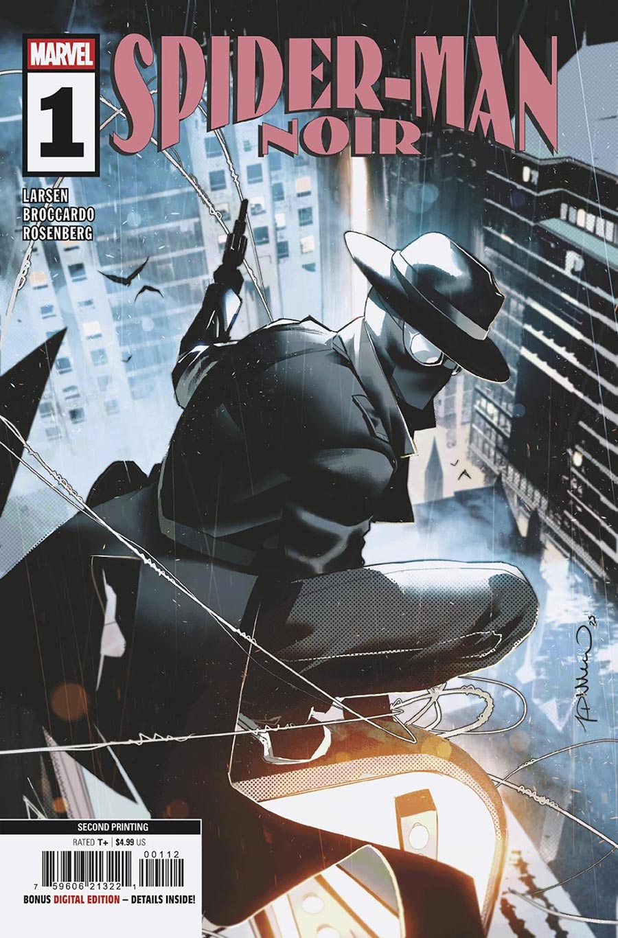 Spider-Man Noir Vol 3 #1 Cover G 2nd Ptg Simone Di Meo Variant Cover