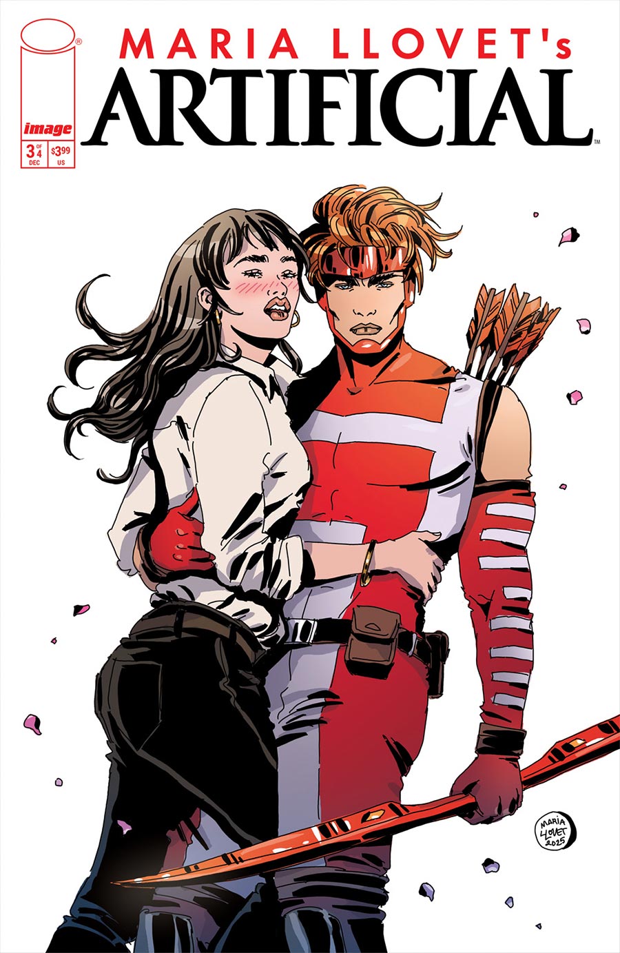 Maria Llovets Artificial #3 Cover D Variant Maria Llovet Youngblood Team Up Cover
