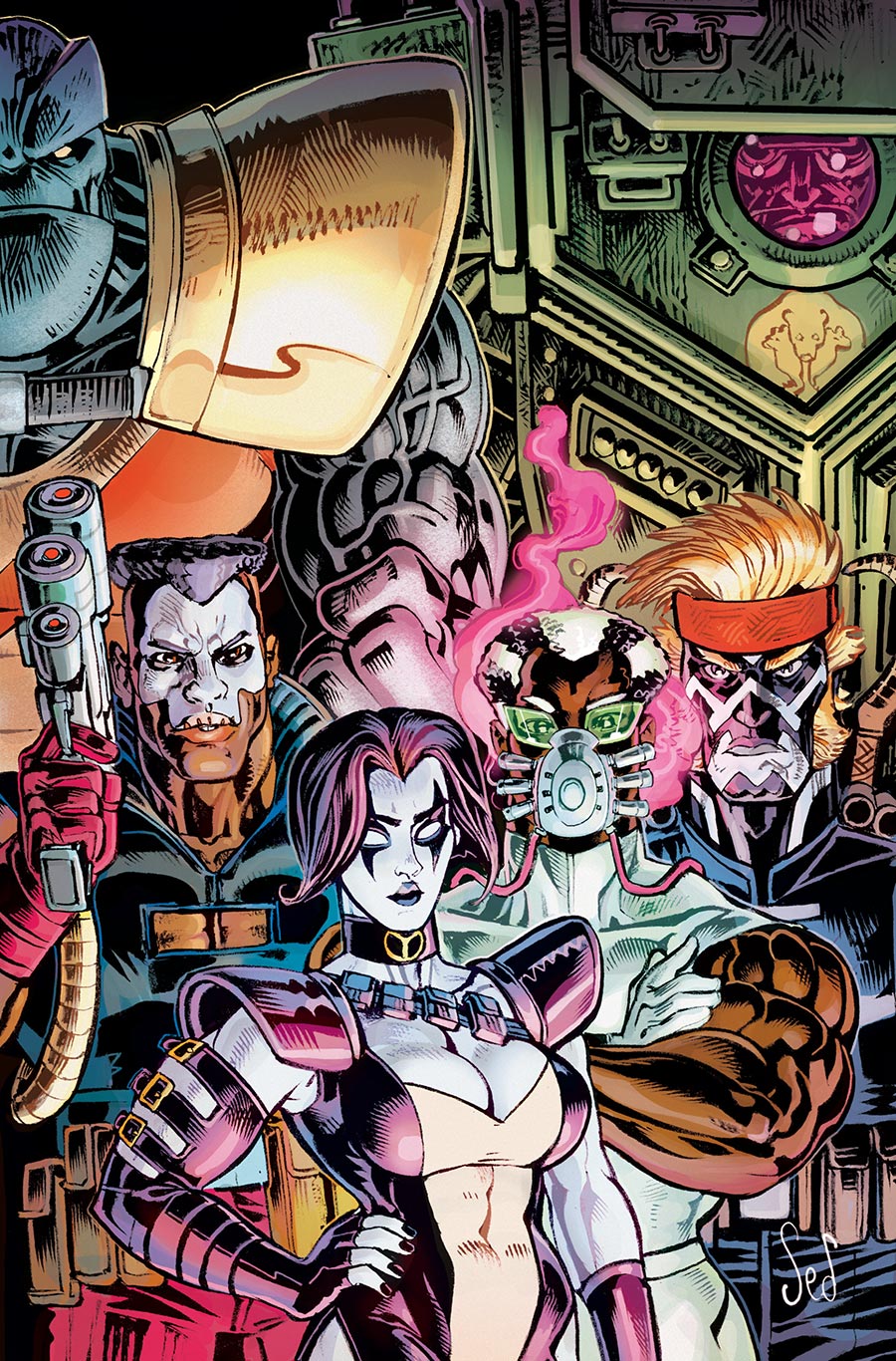 Free Planet #7 Cover D Variant Jed Dougherty Youngblood Team Up Cover
