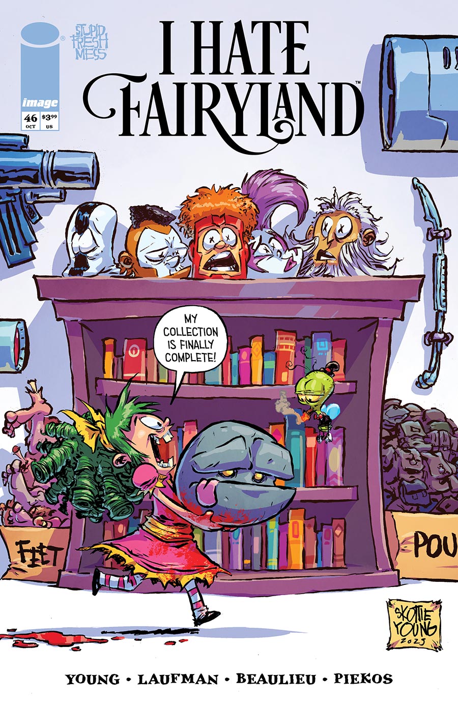 I Hate Fairyland Vol 2 #46 Cover D Variant Skottie Young Youngblood Team Up Cover