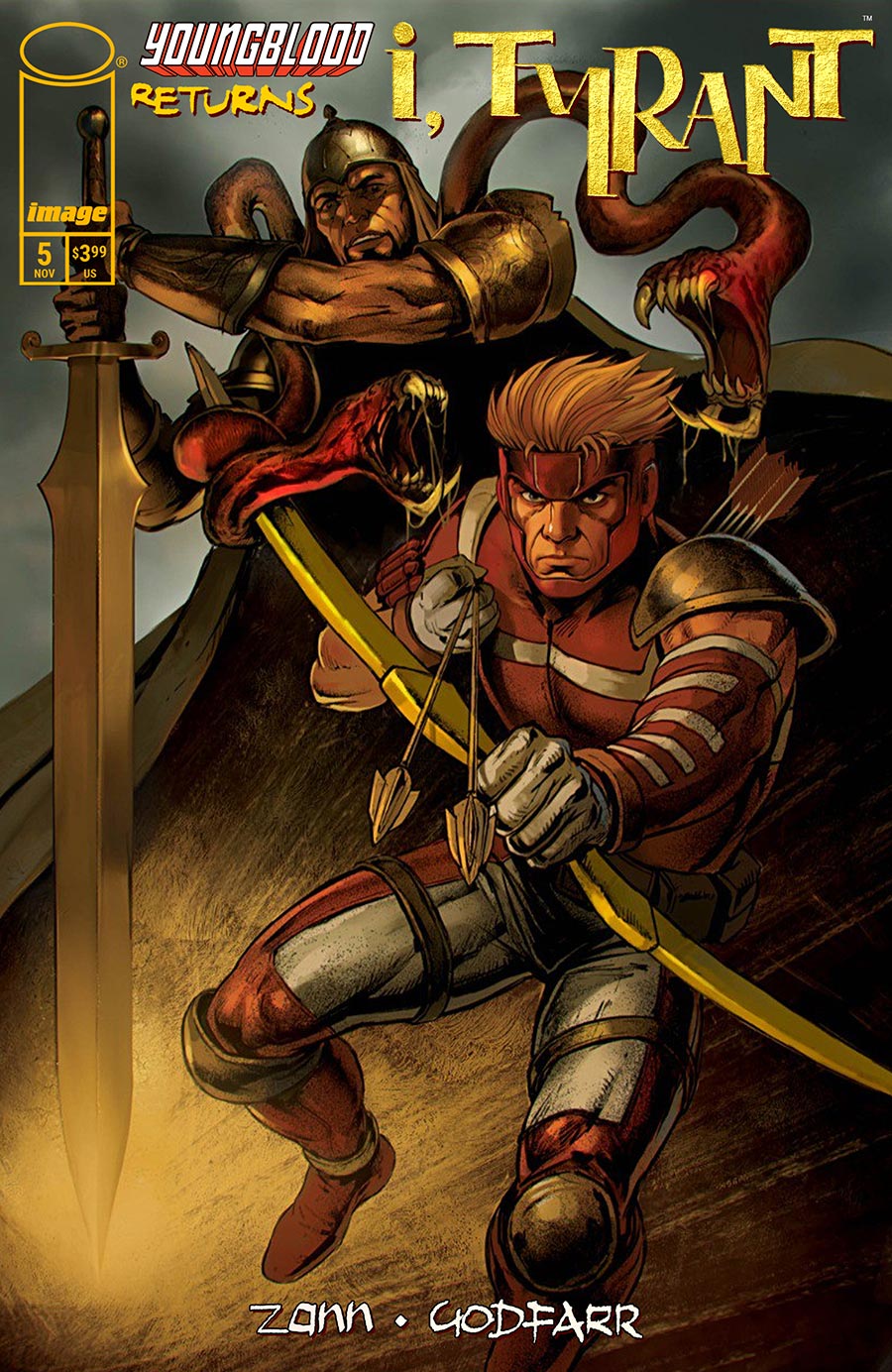 I Tyrant #5 Cover D Variant Godfarr Youngblood Team Up Cover