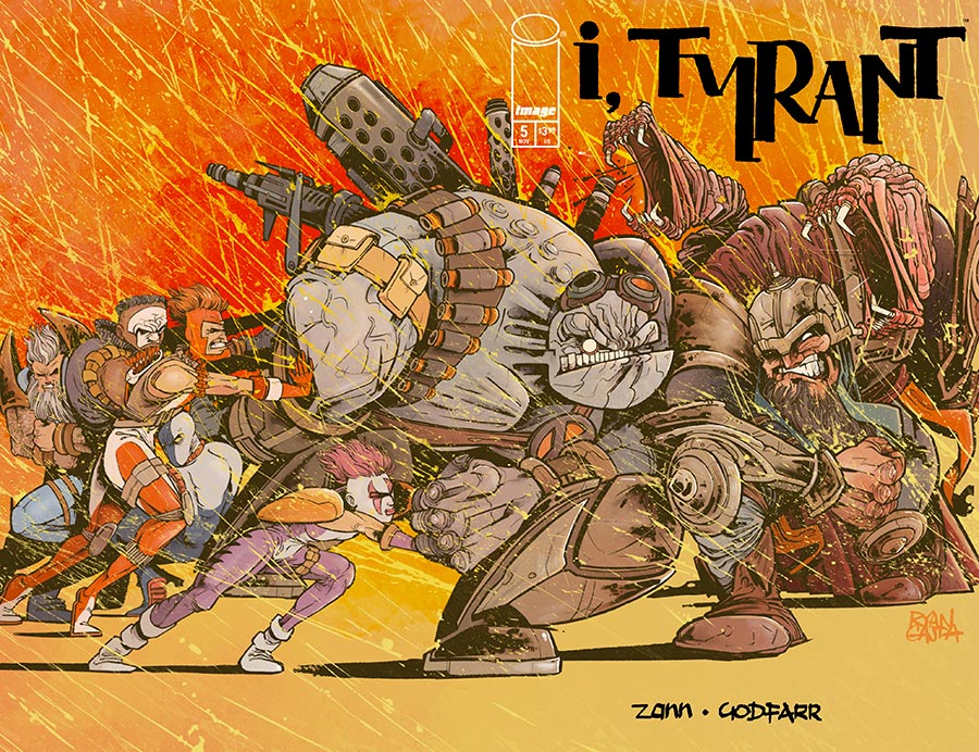 I Tyrant #5 Cover F Variant Ryan Gajda Youngblood Team Up Cover
