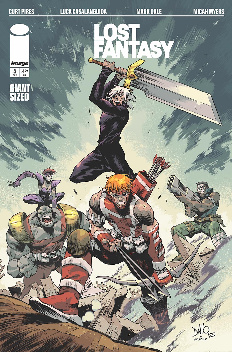 Lost Fantasy #5 Cover I Variant Maxi Dallo Youngblood Team Up Cover